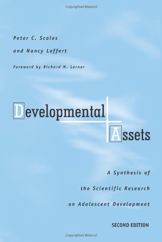 Imagen de archivo de Developmental Assets: A Synthesis of the Scientific Research on Adolescent Development a la venta por SecondSale