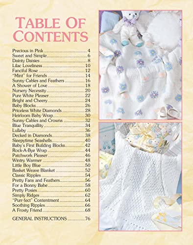 Stock image for Our Best Knit Baby Afghans-33 Fun-to-Knit Designs Fashioned in Soft Pastels for sale by Reliant Bookstore