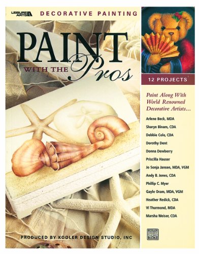 Beispielbild fr Paint With The Pros (Leisure Arts #22540) zum Verkauf von Wonder Book