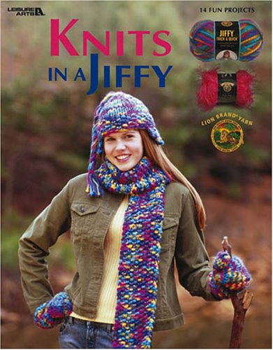 Stock image for Knits in a Jiffy (Leisure Arts #3723) for sale by HPB-Diamond