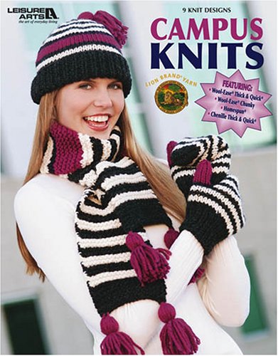 9781574868319: Campus Knits (Leisure Arts #3985)