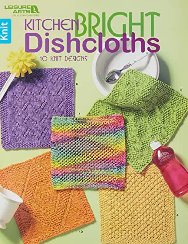 Stock image for Leisure Arts Kitchen Bright Dishcloths for sale by BooksRun