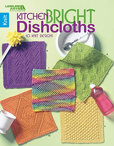 Stock image for Leisure Arts Kitchen Bright Dishcloths for sale by Stories & Sequels