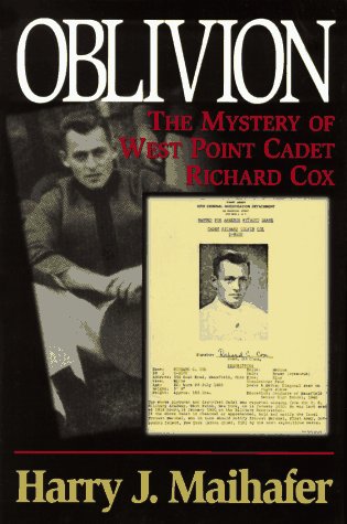 Imagen de archivo de Oblivion: The Mystery of West Point Cadet Richard Cox a la venta por KuleliBooks