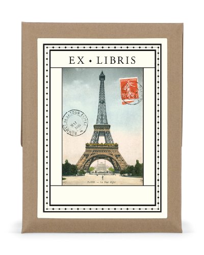 9781574890679: Paris Eiffel Tower Bookplates