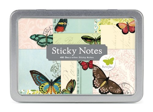 9781574892581: Butterflies Sticky Notes