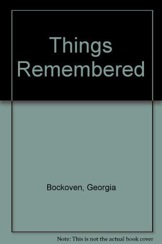 9781574901955: Things Remembered