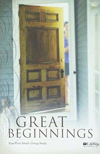 9781574942187: Great Beginnings: Your First Small Group Study