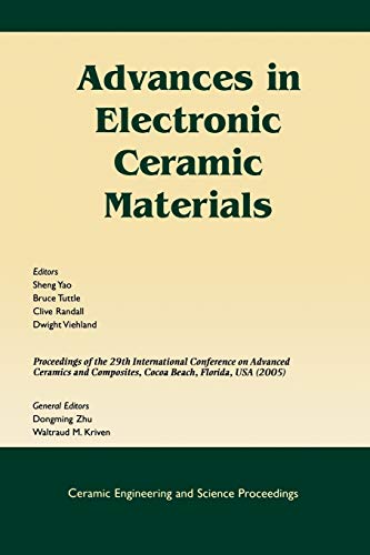 Stock image for Advances in Electronic Ceramic Materials for sale by Affordable Collectibles