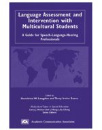 Beispielbild fr Language Assessment and Intervention with Multicultural Students zum Verkauf von HPB-Emerald