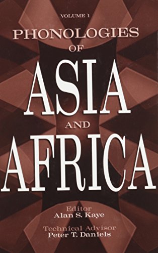 9781575060170: Phonologies of Asia and Africa: Including the Caucasus: 1