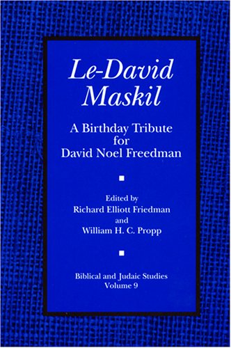 9781575060842: Le-David Maskil: A Birthday Tribute for David Noel Freedman (Biblical and Judaic Studies from the University of California, San Diego)