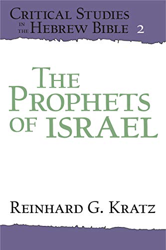 Beispielbild fr The Prophets of Israel zum Verkauf von Blackwell's