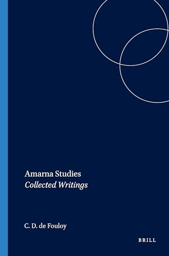 Stock image for Amarna Studies: Collected Writings (Harvard Semitic Studies) for sale by Revaluation Books