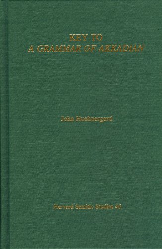 9781575069241: Key to a Grammar of Akkadian (Harvard Semitic studies)
