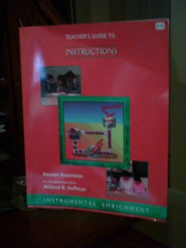 Teacher's Guide to Intruction (9781575170510) by Reuven Feuerstein