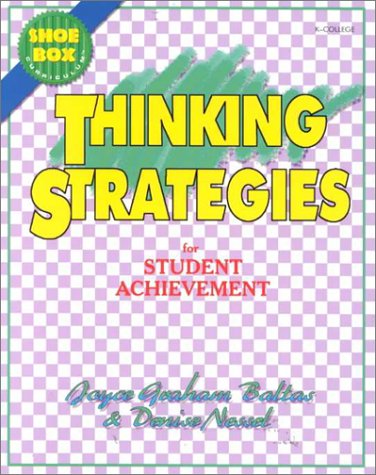 Imagen de archivo de Thinking Strategies for Student Achievement (Shoebox Curriculum) a la venta por SecondSale