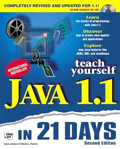 Imagen de archivo de Teach Yourself Java 1.1 in 21 Days a la venta por SecondSale