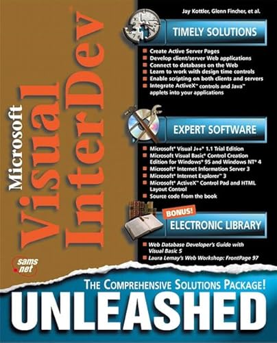 Imagen de archivo de Microsoft Visual InterDev Unleashed a la venta por Better World Books