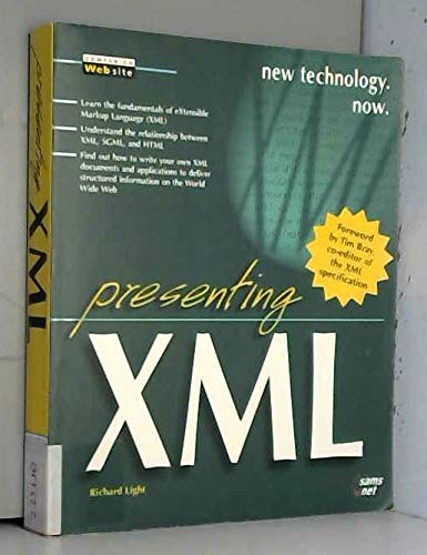 Imagen de archivo de Presenting Xml a la venta por Books From California