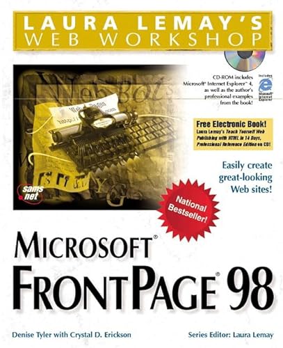 Beispielbild fr Laura Lemay's Web Workshop : Microsoft Frontpage 98 zum Verkauf von Better World Books