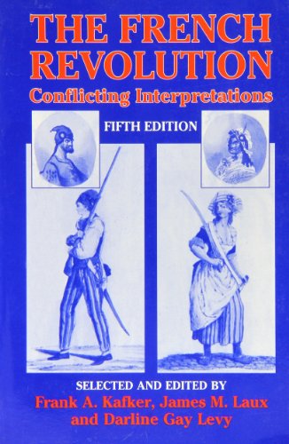 Imagen de archivo de The French Revolution: Conflicting Interpretations a la venta por HPB Inc.