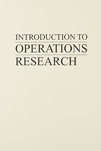 Stock image for Introduction to Operations Research for sale by Irish Booksellers