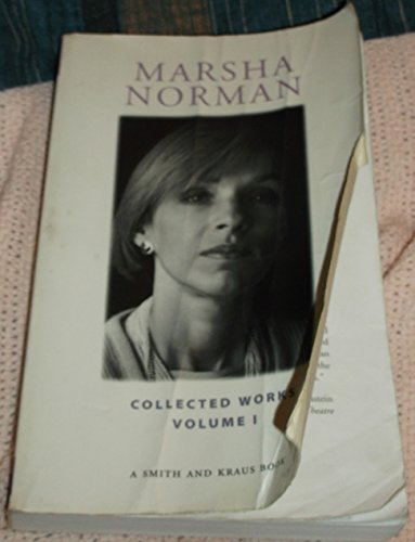 Stock image for Marsha Norman, Vol. 1: Collected Works (Contemporary Playwrights) for sale by Front Cover Books