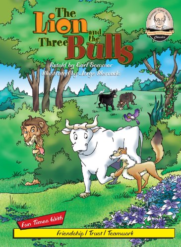Stock image for The Lion and the Three Bulls: Read Along With Cd for sale by Revaluation Books