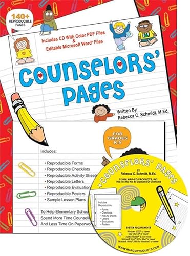 Counselors' Pages (9781575431406) by Rebecca C. Schmidt