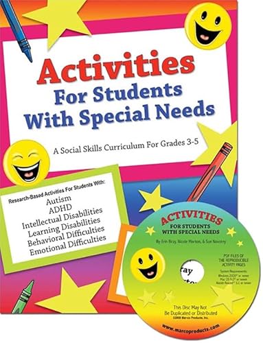 Stock image for Activities for Students with Special Needs: A Social Skills Curriculum for Grades 3-5 for sale by HPB-Red