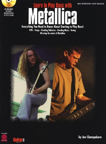 Beispielbild fr Learn to Play Bass with Metallica: Everything You Need to Know About Starting to Play Bass! zum Verkauf von Wonder Book