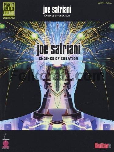 Joe Satriani Engines of Creation song book guitar tab 11 songs