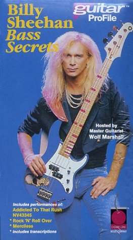 Billy Sheehan - Bass Secrets (Japanese): Vhs Video - Mark