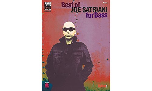 9781575605579: Best of joe satriani for bass guitare