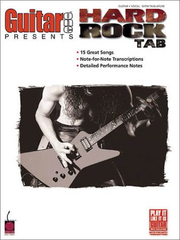 Imagen de archivo de Guitar One Presents Hard Rock Tab a la venta por Ergodebooks