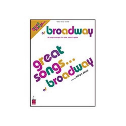 Beispielbild fr Great Songs of Broadway zum Verkauf von Better World Books