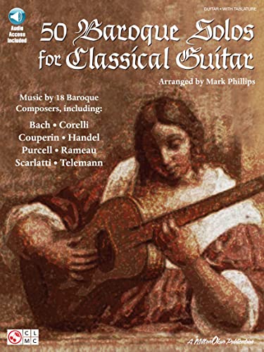 Imagen de archivo de 50 Baroque Solos for Classical Guitar a la venta por Blackwell's