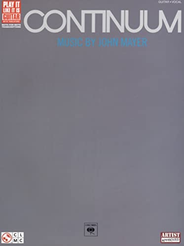 Beispielbild fr John Mayer Continuum (Play It Like It Is Guitar) Tab: Music by John Mayer zum Verkauf von WorldofBooks