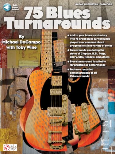 Imagen de archivo de 75 Blues Turnarounds Book/Online Audio a la venta por HPB-Diamond