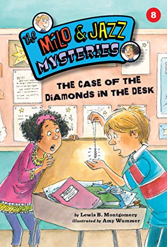 Imagen de archivo de The Case of the Diamonds in the Desk (Book 8) (The Milo & Jazz Mysteries) a la venta por ZBK Books