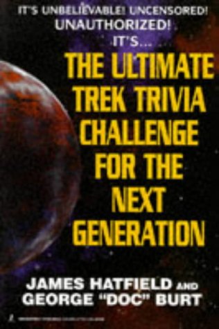 Stock image for The Ultimate Trek Trivia Chaln for sale by ThriftBooks-Dallas