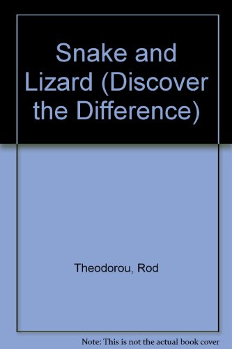 9781575721064: Snake and Lizard (Discover the Difference)