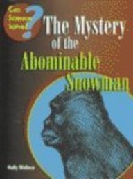 Stock image for The Mystery of the Abominable Snowman for sale by Better World Books: West