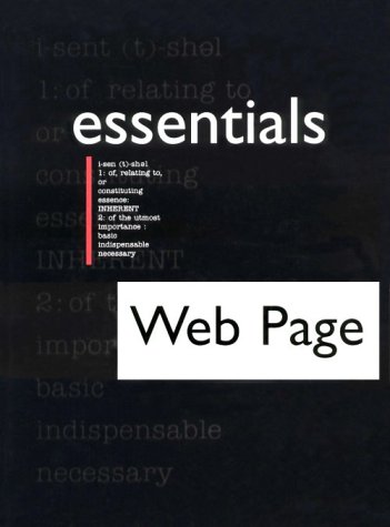 Web Page Essentials (9781575763682) by Zimmerman, Paul H.