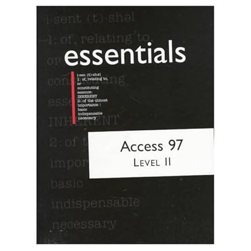 9781575768052: Access 97 Essentials Level II