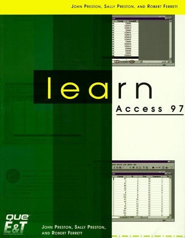 Learn Access 97 (9781575768915) by Que Education & Training