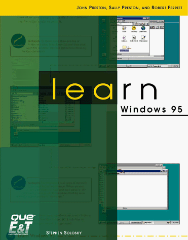 Imagen de archivo de Learn Windows 95 a la venta por Books Puddle