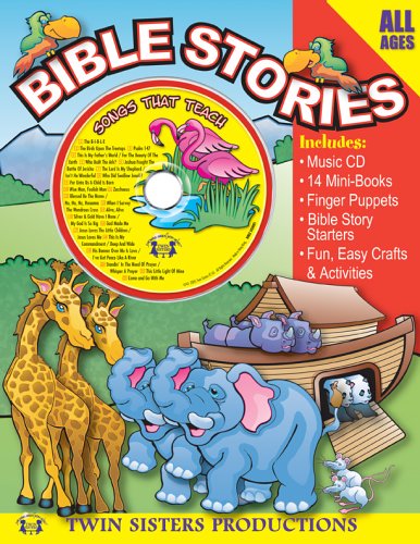 Imagen de archivo de Bible Stories 96pg. Workbook & Music CD Set (Early Childhood Learning, 4) a la venta por Wonder Book