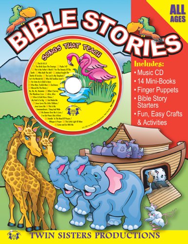 Stock image for Bible Stories 96pg. Workbook & Music CD Set (Early Childhood Learning, 4) for sale by Wonder Book